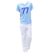 SKCU010 making men's cheerleading uniform style Customizing V-neck cheerleading uniform style Designing costumes cheerleading uniform styles Cheerleading uniforms